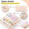 Big Capacity Pencil Case Pencil Pouch School Supplies for College Students Office Simple Stationery Pencil Holder Bag Teen Girls Women-Beige